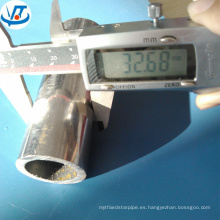 Precio del tubo de la tubería de acero inoxidable sin costura ASTM A312 TP304 por KG